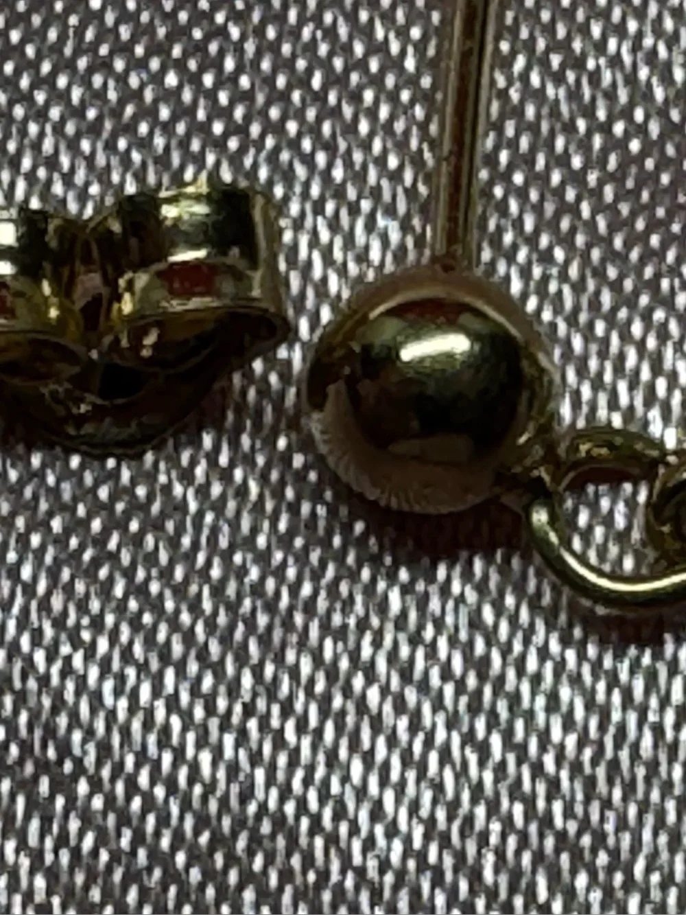 14k Gold Multistone Drop Earrings with Blue, Red and Purple Gemstones